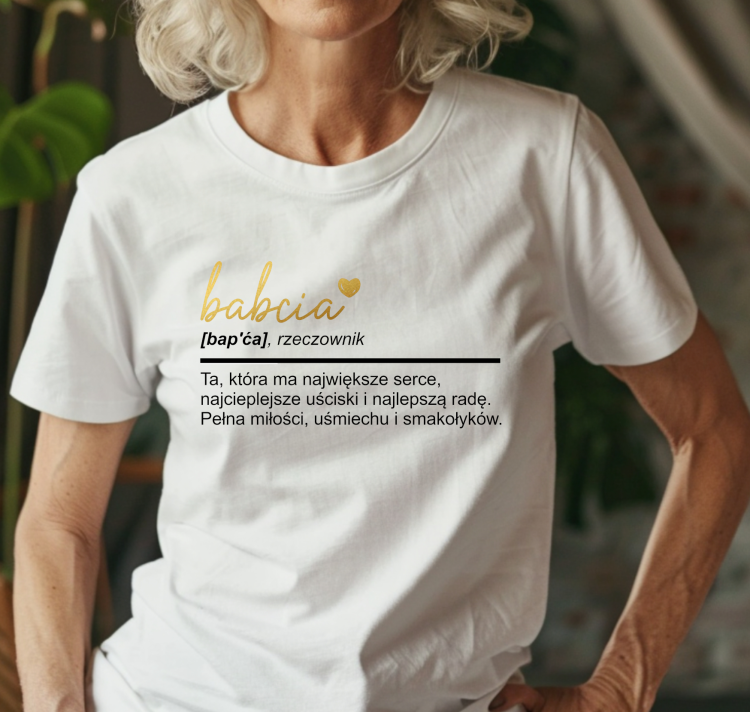 375.png Koszulka Definicja Babci – prezent na Dzień Babci PixelNadruk.pl Koszulka Definicja Babci – prezent na Dzień Babci PixelNadruk.pl