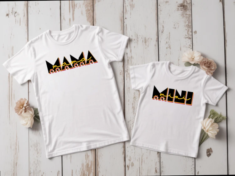 Zestaw koszulek Mama &amp; Mini – zestaw dla mamy i dziecka, prezent na Dzień Matki